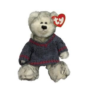 VTG Ty Beanie Baby/Attic Treasure Plush "Fairbanks Teddy Bear"  1993